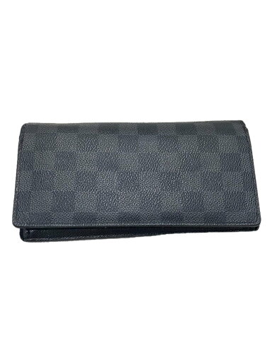 【中古】LOUIS VUITTON◆ポルト・フォイユ・ブラザ_ダミエ・グラフィット_BLK/PVC/BLK/メンズ【服飾雑貨他】 【中古】LOUIS VUITTON◆ポルト・フォイユ・ブラザ_ダミエ・グラフィット_BLK/PVC/BLK/メンズ【服飾雑貨他】