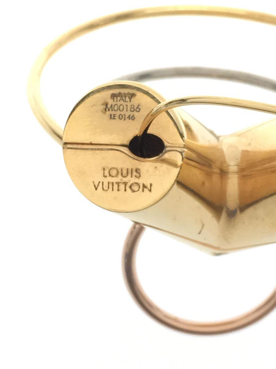【中古】LOUIS VUITTON◆シングルイヤリング・エセンシャルVトリオ_GLD/--/GLD/レデ...