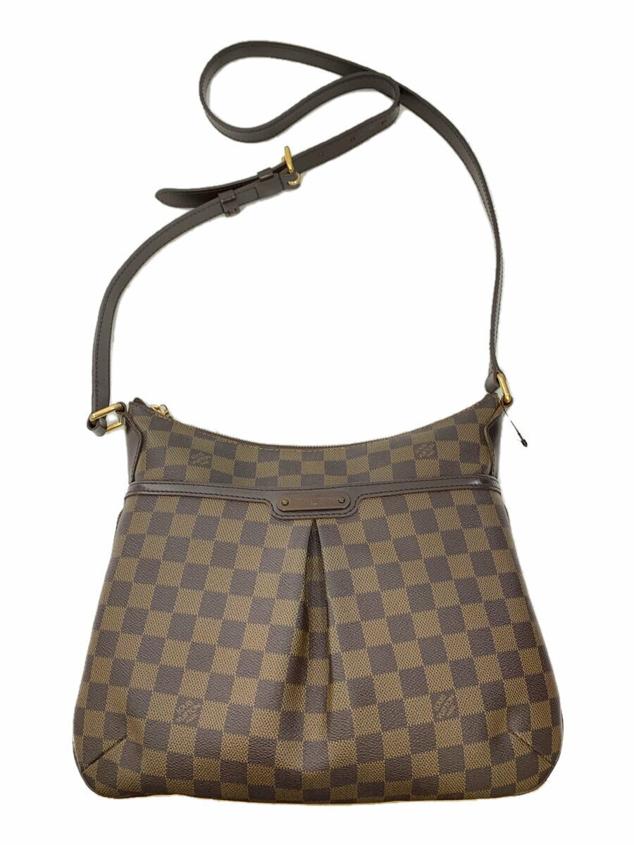 【中古】LOUIS VUITTON◆ブルームズベリPM_ダミエ・エベヌ_/ブラウン/PVC/BRW【バッグ】