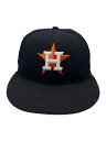 【中古】NEW ERA◆キャップ/7/ポリエステル/BLK/メンズ【服飾雑貨他】(4)