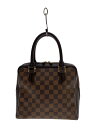 【中古】LOUIS VUITTON◆N51150/ブレラ/ダミエ・エベヌ/ハンドバッグ/PVC/BRW/チェック/LV/ロゴ【バッグ】(4)