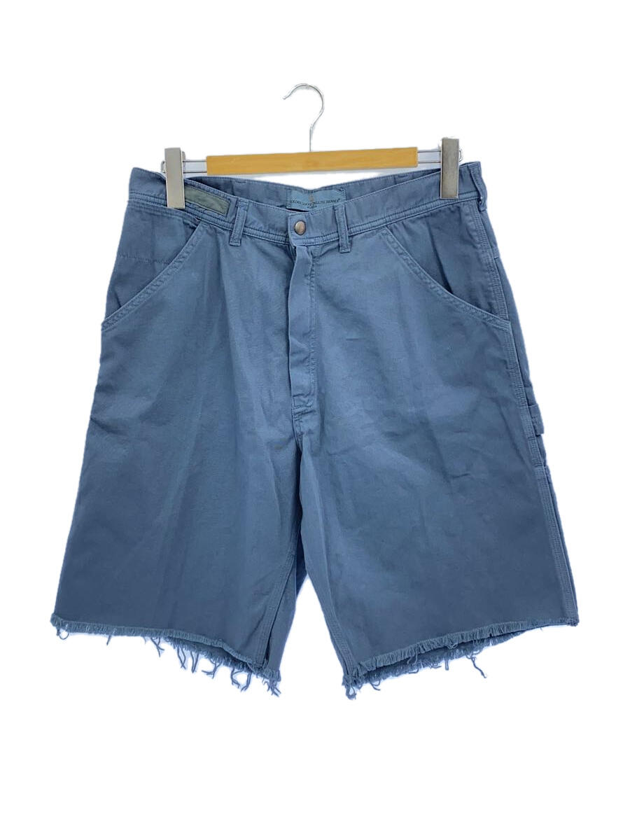 【中古】GOLDEN GOOSE◆カットオフショートパンツ/M/コットン/BLU【レディースウェア】