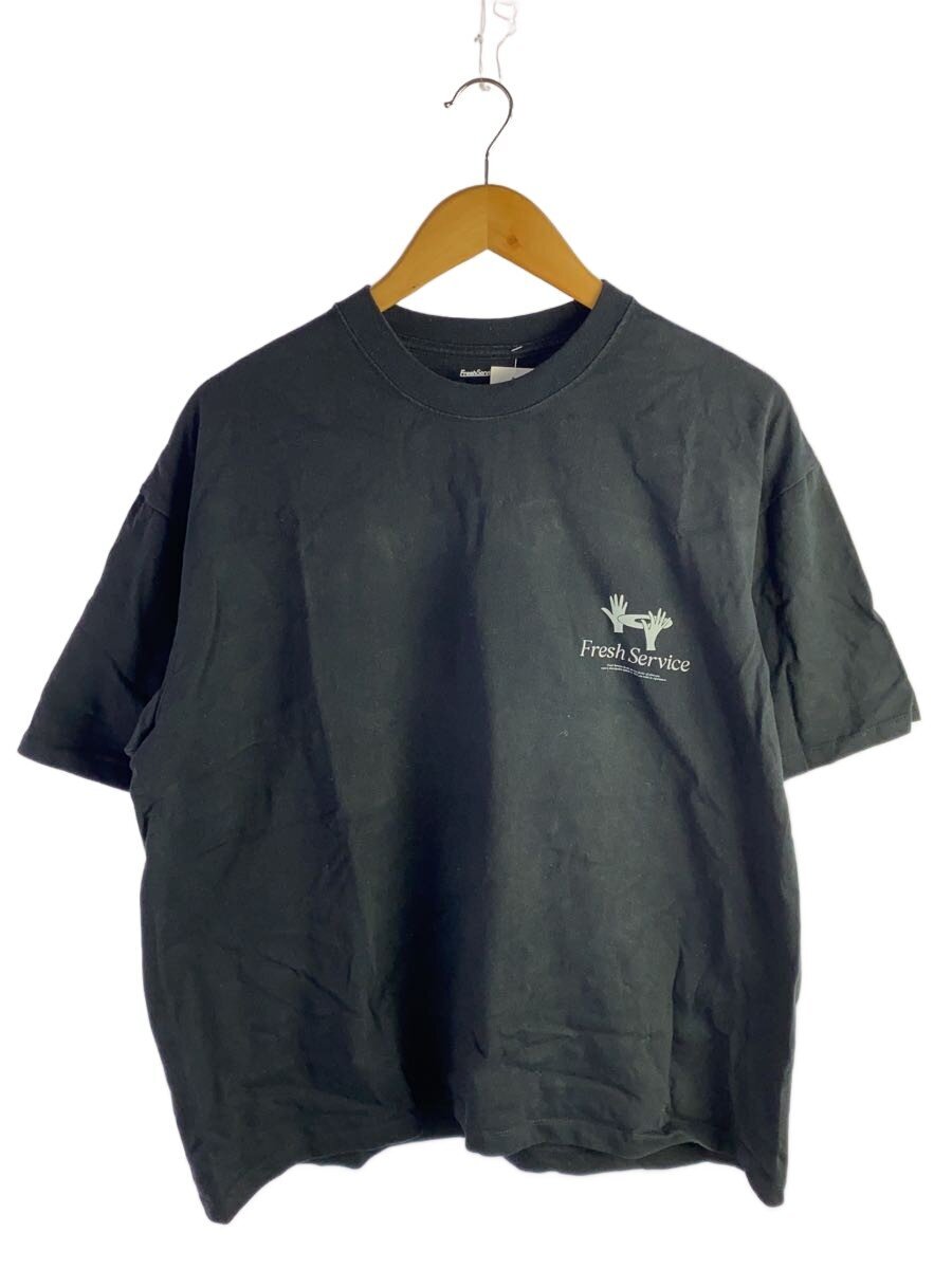 FreshService◆Tシャツ/S/コットン/BLK