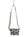 【中古】Dr.Martens◆7 Inch Polka Leather Crossbody Bag/ショルダーバッグ/WHT【バッグ】