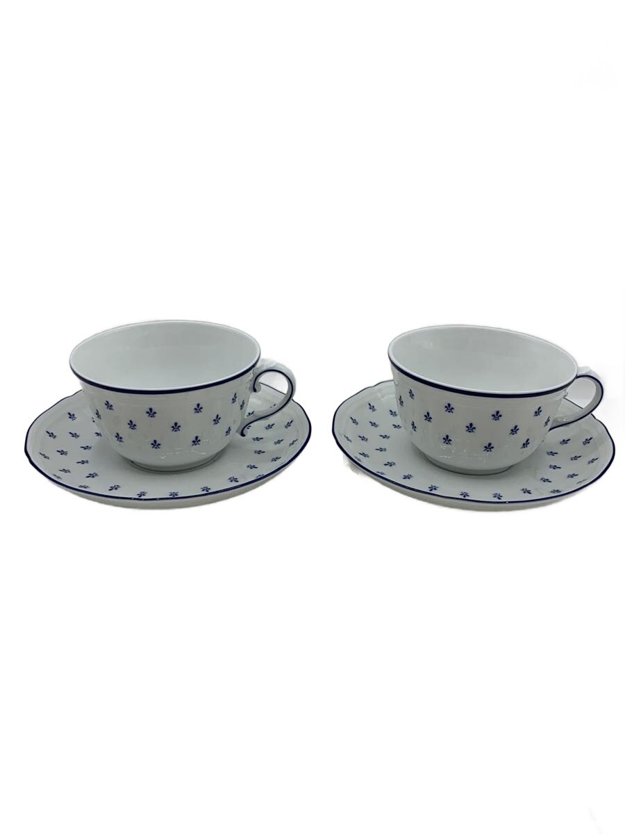 【中古】Richard Ginori◆カップ&ソーサー/2点セット/WHT//【キッチン用品】