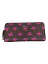【中古】COACH◆長財布/レザー/BRW/アニマル/レディース/G1692【服飾雑貨他】