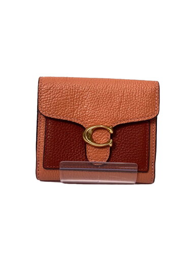 【中古】COACH◆3つ折り財布/レザー/PNK/レディース【服飾雑貨他】 【中古】COACH◆3つ折り財布/レザー/PNK/レディース【服飾雑貨他】