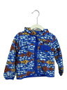 【中古】patagonia◆ジャケット/--/ナイロン/BLU/総柄/60289【キッズ】