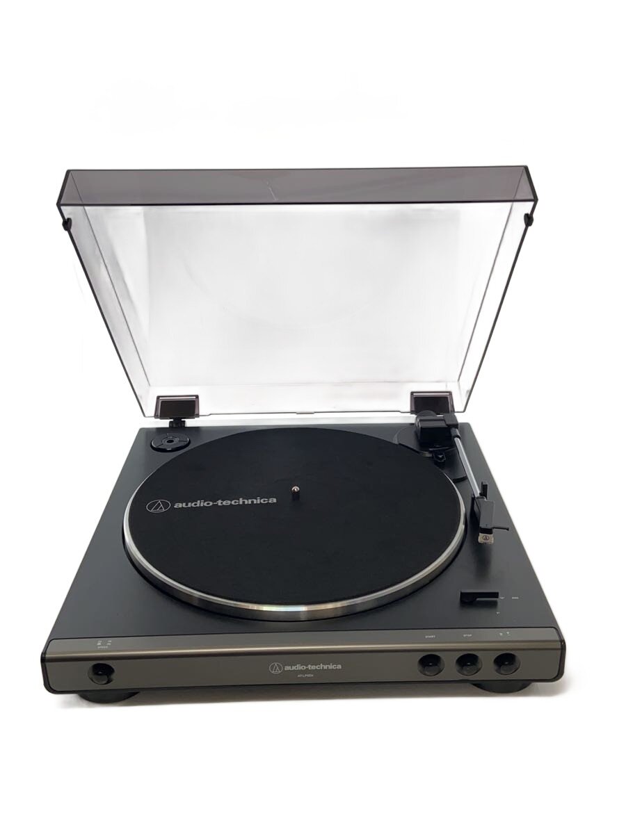 【中古】audio-technica◆アナログプレーヤー フルオートターンテーブル AT-LP60X DGM [ダークガンメタリック]//【家電・ビジュアル・オーディオ】