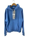 【中古】CELINE◆LOOSE HOODIE IN COTTON FLEECE/XL/コットン/BLU/2Y468670Q.07QD【メンズウェア】