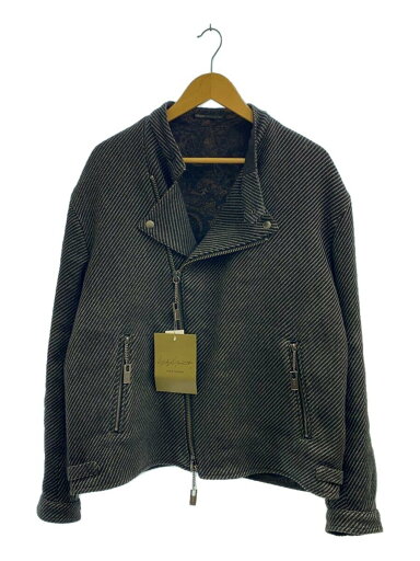 【中古】yohji yamamoto POUR HOMME◆24AW/ジャケット/3/ウール/GRY/HO-Y08-104【メンズウェア】 【中古】yohji yamamoto POUR HOMME◆24AW/ジャケット/3/ウール/GRY/HO-Y08-104【メンズウェア】