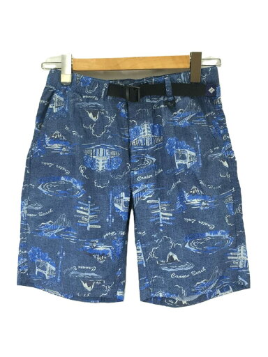 【中古】Columbia◆リープザリワーズショーツ/ショートパンツ/S/ナイロン/BLU/総柄/119 PM4952【メンズウェア】 【中古】Columbia◆リープザリワーズショーツ/ショートパンツ/S/ナイロン/BLU/総柄/119 PM4952【メンズウェア】