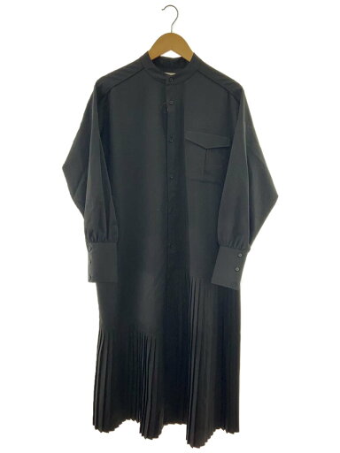 【中古】SUMI STYLE◆23AW/ポケット付ランダムプリーツワンピース/FREE/ポリエステル/BLK/EAZ5032109A000【レディースウェア】 【中古】SUMI STYLE◆23AW/ポケット付ランダムプリーツワンピース/FREE/ポリエステル/BLK/EAZ5032109A000【レディースウェア】