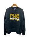 【中古】RUSSELL ATHLETIC◆80s-/USA製/SPIDERS/色褪せ/スウェット/XL/コットン/BLK【メンズウェア】(4)