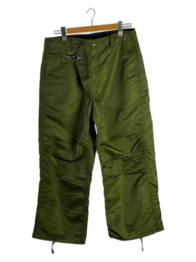 【中古】Engineered Garments◆duffle over pant Flight Satin Nylon/ボトム/M/カーキ【メンズウェア】 【中古】Engineered Garments◆duffle over pant Flight Satin Nylon/ボトム/M/カーキ【メンズウェア】