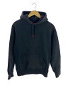 【中古】Supreme◆18AW/Trademark Hooded Sweatshir/パーカー/S/コットン/BLK【メンズウェア】