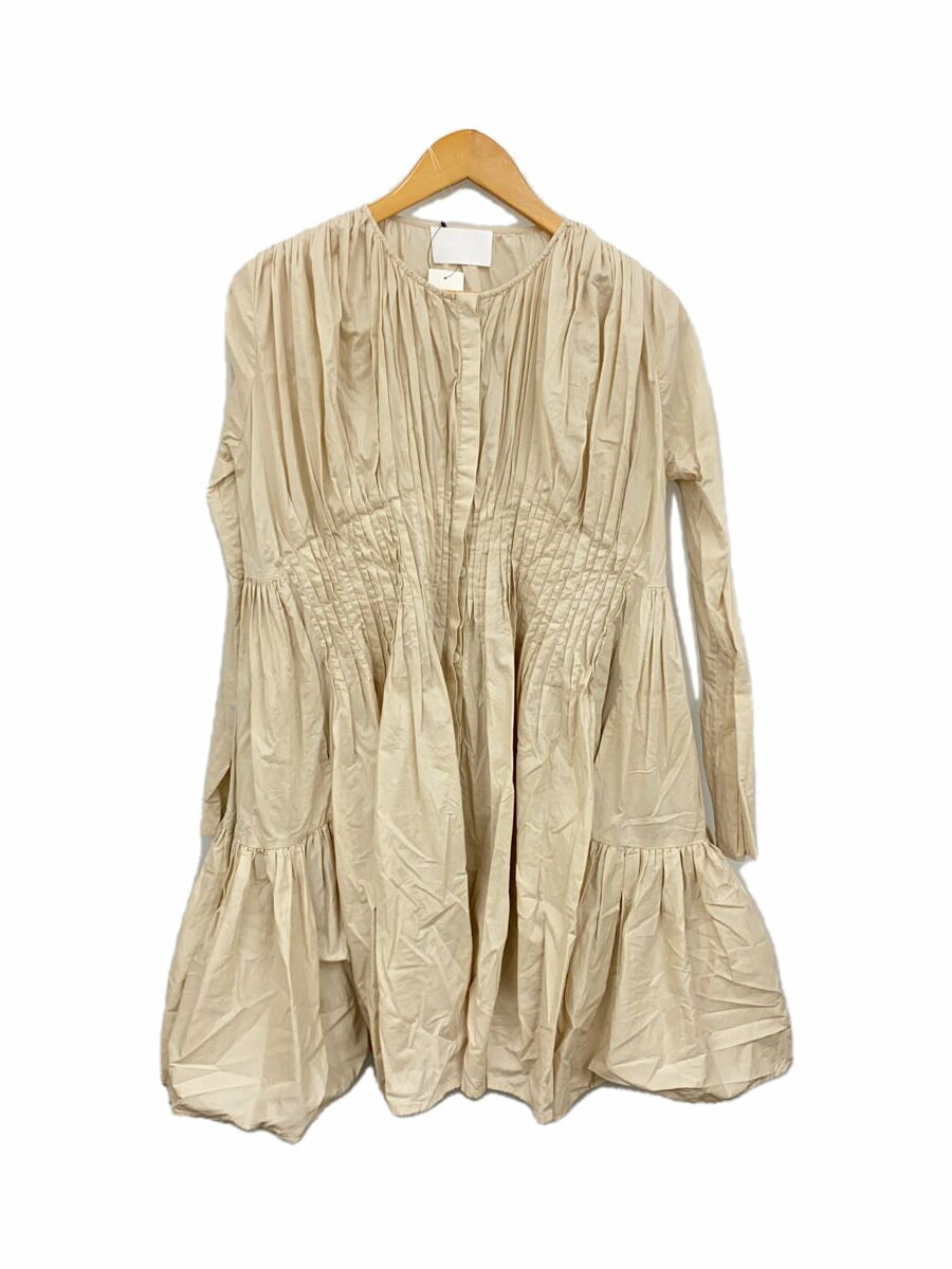 Merlette◆D2/長袖ワンピース/XS/コットン/BEG/3710300030/135N04L//