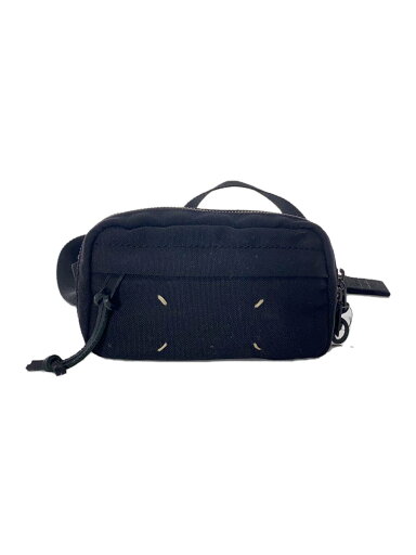 【中古】Maison Margiela◆ミニクロスボディバッグ/ウエストバッグ/--/BLK/無地/S55WB0014 PR253【バッグ】 【中古】Maison Margiela◆ミニクロスボディバッグ/ウエストバッグ/--/BLK/無地/S55WB0014 PR253【バッグ】
