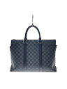 【中古】LOUIS VUITTON◆アントン・ブリーフケース_ダミエ・グラフィット_BLK/PVC/BLK【バッグ】