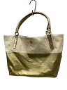 【中古】kate spade new york◆トートバッグ/--/BEG【バッグ】