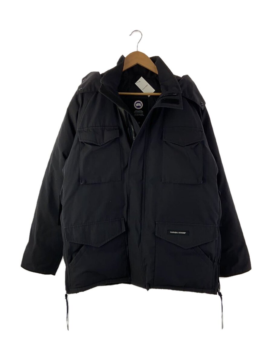 【中古】CANADA GOOSE◆CONSTABLE/M/ポリエステル/BLK/4071M【メンズウ ...