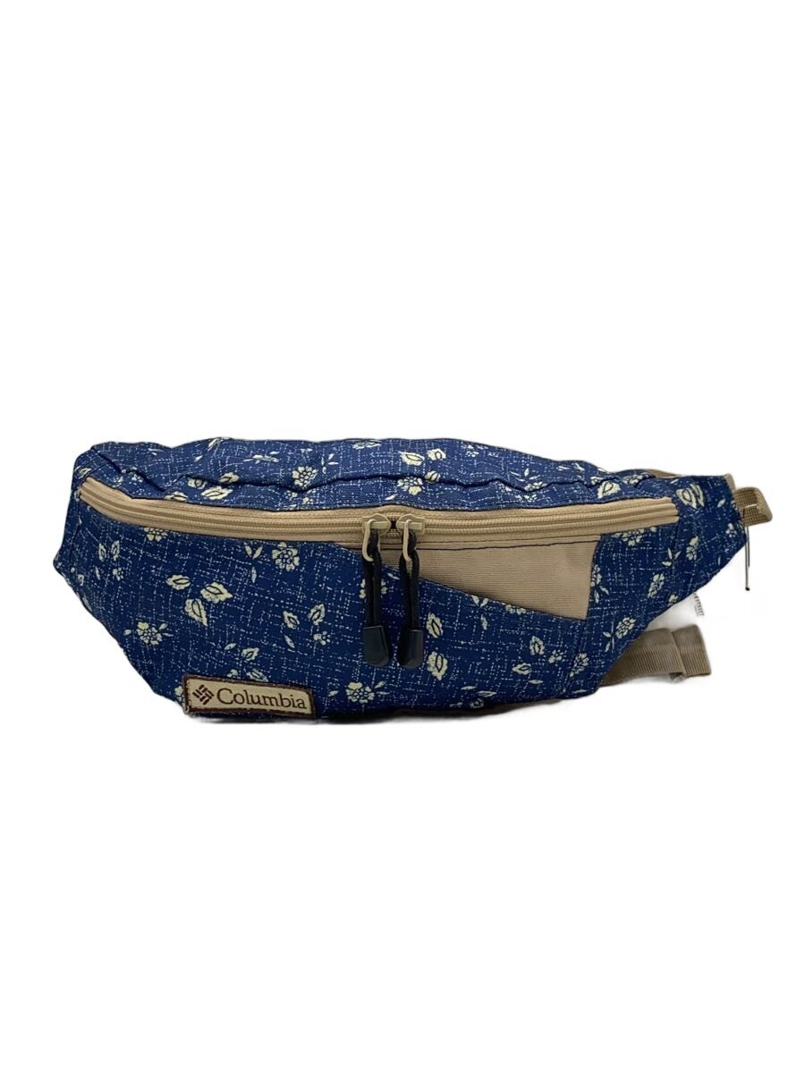 【中古】Columbia◆ウエストバッグ/ポリエステル/BLU/pu8875【バッグ】