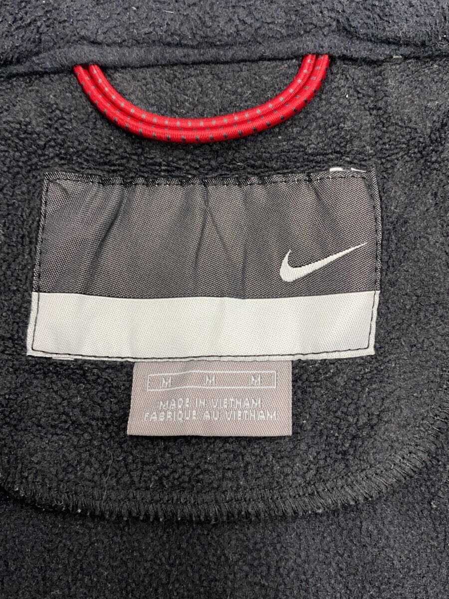 【中古】NIKE◆00S/ナイロンフリース切替ジャケット/M/ポリエステル/BLK/F5MXP 194772【メンズウェア】