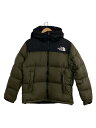【中古】THE NORTH FACE◆NUPTSE HOODIE_ヌプシフーディー/M/ナイロン/KHK【メンズウェア】(4)