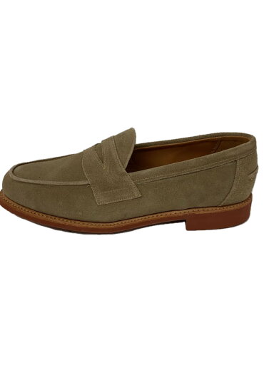 【中古】SANDERS◆BUTT SEAM LOAFER/UK9/BEG/ツイード/2314DLS【シューズ】 【中古】SANDERS◆BUTT SEAM LOAFER/UK9/BEG/ツイード/2314DLS【シューズ】