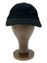【中古】entire studios◆STANDARD CAP SOOT/FREE/コットン/BLK/無地/メンズ/ES2422【服飾雑貨他】