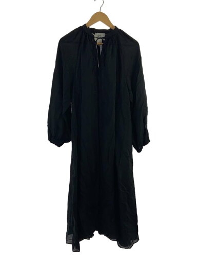 【中古】1er Arrondissement◆レーヨンナイロンギャザーワンピース/38/レーヨン/BLK/B1032AFA003【レディースウェア】 【中古】1er Arrondissement◆レーヨンナイロンギャザーワンピース/38/レーヨン/BLK/B1032AFA003【レディースウェア】