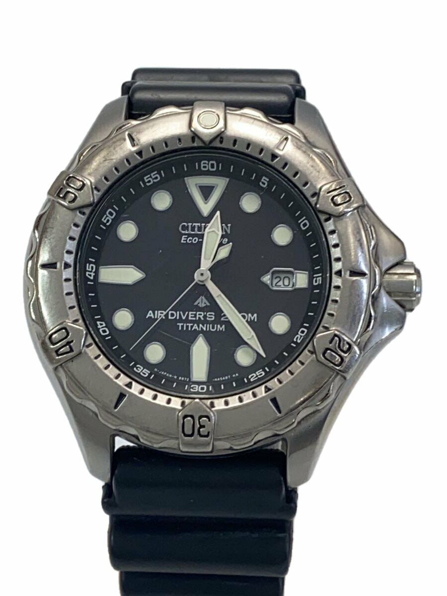【中古】CITIZEN◆ソーラー腕時計/アナログ/B872-H26035/Eco-Drive【服飾雑貨他】