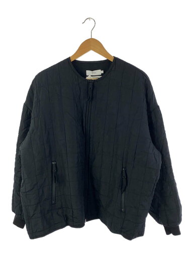 【中古】Graphpaper◆Jacquard Quilt Blouson/2/--/ブラック/gm203-30072【メンズウェア】 【中古】Graphpaper◆Jacquard Quilt Blouson/2/--/ブラック/gm203-30072【メンズウェア】