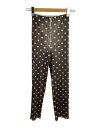【中古】PLEATS PLEASE ISSEY MIYAKE◆ボトム/1/ポリエステル/BRW/PP72-JF743【レディースウェア】