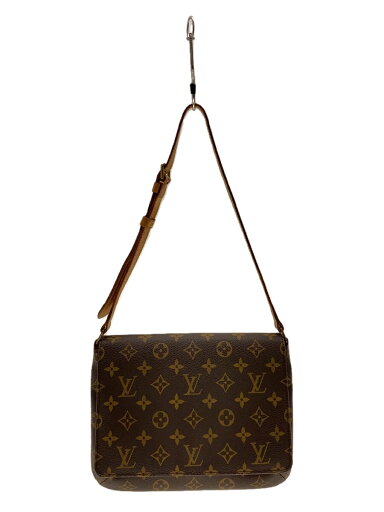 【中古】LOUIS VUITTON◆ミュゼット・タンゴ_モノグラム・キャンバス_ショートショルダー_BRW/PVC/BRW【バッグ】 【中古】LOUIS VUITTON◆ミュゼット・タンゴ_モノグラム・キャンバス_ショートショルダー_BRW/PVC/BRW【バッグ】
