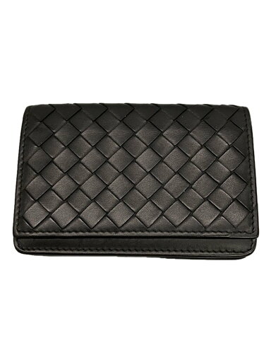 【中古】BOTTEGA VENETA◆イントレチャートカードケース/レザー/BLK/メンズ/174646 V4651 1000【服飾雑貨他】 【中古】BOTTEGA VENETA◆イントレチャートカードケース/レザー/BLK/メンズ/174646 V4651 1000【服飾雑貨他】