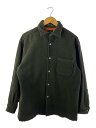【中古】Paul Smith◆長袖シャツ/M/ウール/GRN/496-636【メンズウェア】