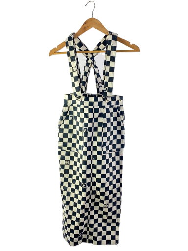 【中古】HYSTERIC GLAMOUR◆×G.V.G.V. CHECKERED PATTERN/34/コットン/WHT/チェック/GV183101【レディースウェア】 【中古】HYSTERIC GLAMOUR◆×G.V.G.V. CHECKERED PATTERN/34/コットン/WHT/チェック/GV183101【レディースウェア】