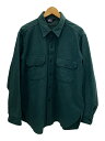 【中古】Woolrich◆ネルシャツ/--/--/GRN【メンズウェア】