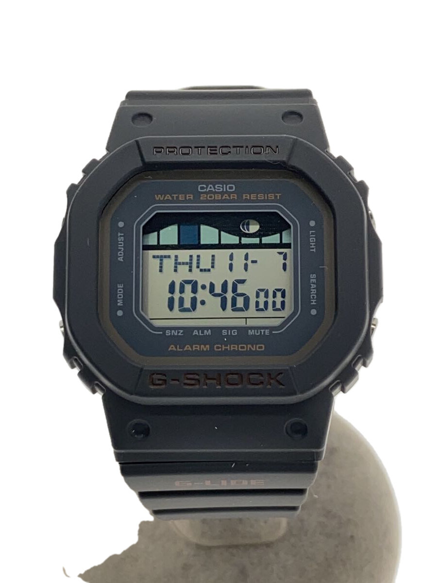 【中古】CASIO◆クォーツ腕時計_G-SHOCK/デジタル/ラバー/GRY/GRY【服飾雑貨他】