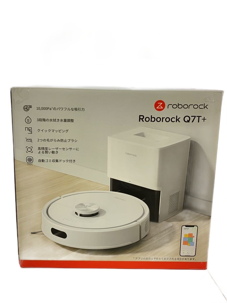 【ブランド】roborock 【ブランドカナ】ロボロック 【型番】 【程度】S 【カラー】 【キーワード】　　　/ 2026/05/19 セカンドストリート狭山富士見店 【4451】【中古】roborock◆掃除機 Q7T+ Q7TP02-04//【家電・ビジュアル・オーディオ】 ブランド roborock 型番 カラー 実寸（cm） 【掃除機】 幅：36 / 高さ：33 / 奥行：35 【その他】 その他サイズ：/ 商品は　セカンドストリート狭山富士見店の店頭にて販売しております。商品に関するお問合わせは、お電話(TEL:04-2006-0164)にて、問合わせ番号：2344513488893をお伝えください。 配送方法やお支払い方法に関するお問い合わせは、サポートセンターまでご連絡をお願いします。 ※お電話の対応は営業時間内のみとなります。お問い合わせフォームでお問い合わせの際はご注文番号をご記入下さい この商品に関する出品店舗からのコメント 新品未開封品のため表記のサイズは箱の大きさを記載しております。ご了承いただける上でお買い求め下さい。