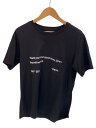 【中古】TAKAHIROMIYASHITA TheSoloist.◆16AW/Tシャツ/46/コットン/BLK/0045AW16【メンズウェア】