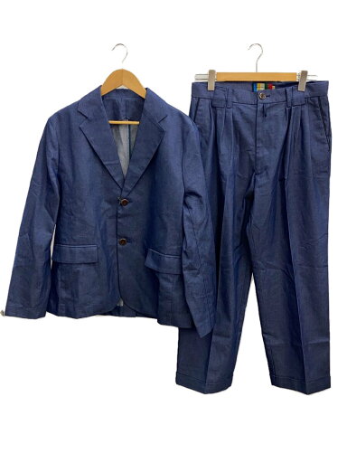 【中古】VOO◆スーツ/2/--/BLU/無地/voo-959【メンズウェア】 【中古】VOO◆スーツ/2/--/BLU/無地/voo-959【メンズウェア】