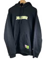 【中古】X-LARGE◆パーカー/XL/コットン/BLK/無地【メンズウェア】
