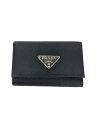 【中古】PRADA◆キーケース/--/BLK/メンズ【服飾雑貨他】