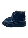 【中古】SARTORE◆レースアップブーツ/--/BLK【シューズ】