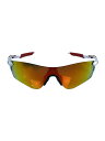 【中古】OAKLEY◆サングラス/スポーツグラス/レッド/オレンジ/メ...(4)
