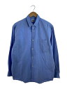 【中古】BEAUTY&YOUTH UNITED ARROWS◆長袖シャツ/L/コットン/BLU/無地/BYO-23SS-01B//【メンズウェア】
