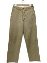 【中古】US.ARMY◆ボトム/32/コットン/BEG【メンズウェア】