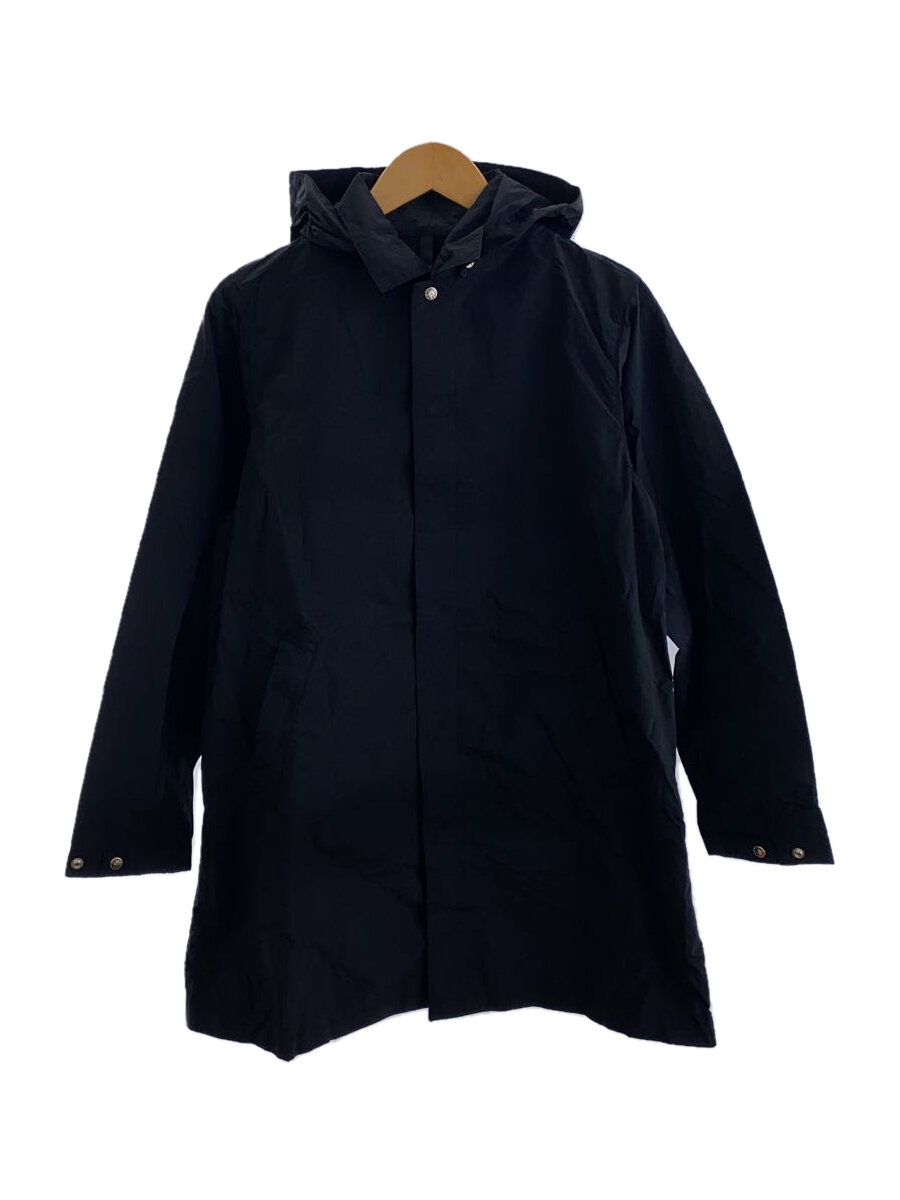 【中古】THE NORTH FACE◆ROLLPACK JOURNEYS COAT_ロールパックジャーニーズ コート/M/ナイロン/BLK【メンズウェア】
